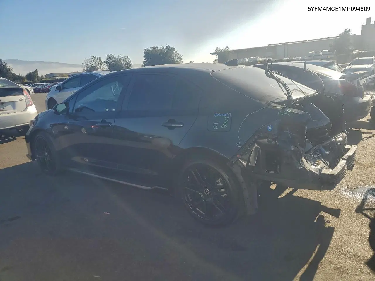 5YFM4MCE1MP094809 2021 Toyota Corolla Se