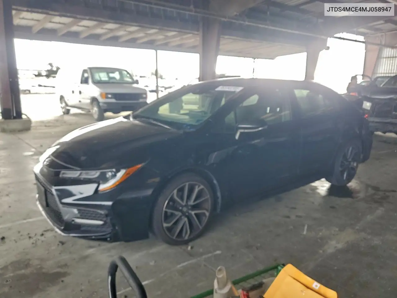 JTDS4MCE4MJ058947 2021 Toyota Corolla Se
