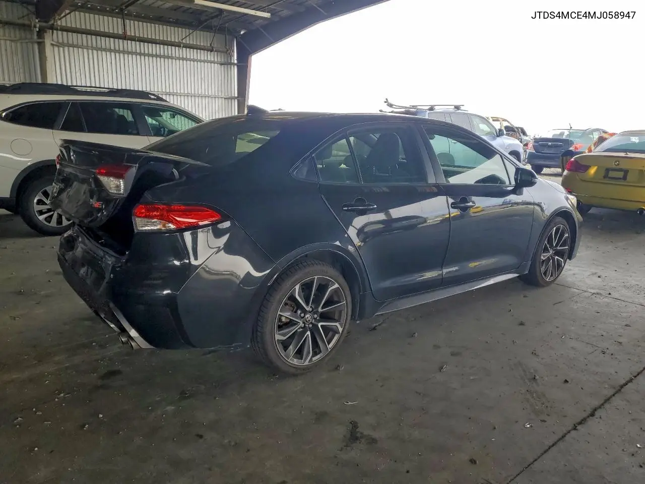 JTDS4MCE4MJ058947 2021 Toyota Corolla Se