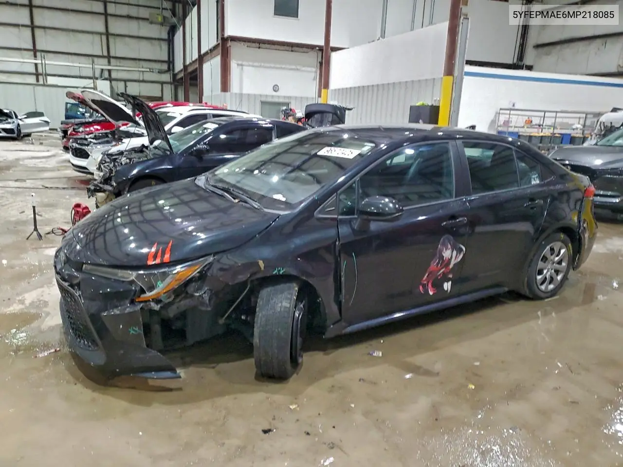 5YFEPMAE6MP218085 2021 Toyota Corolla Le
