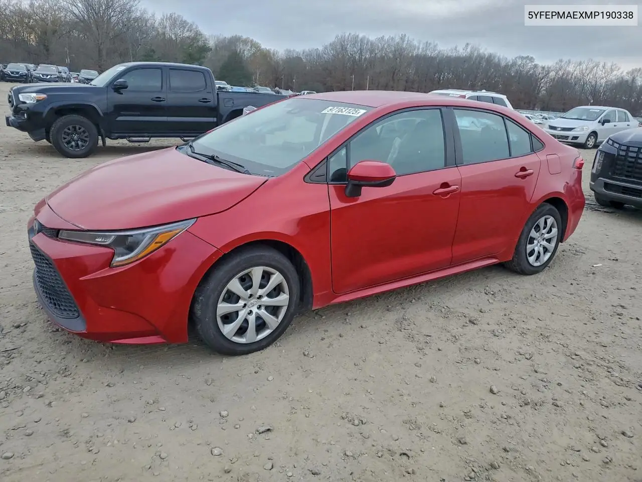 5YFEPMAEXMP190338 2021 Toyota Corolla Le