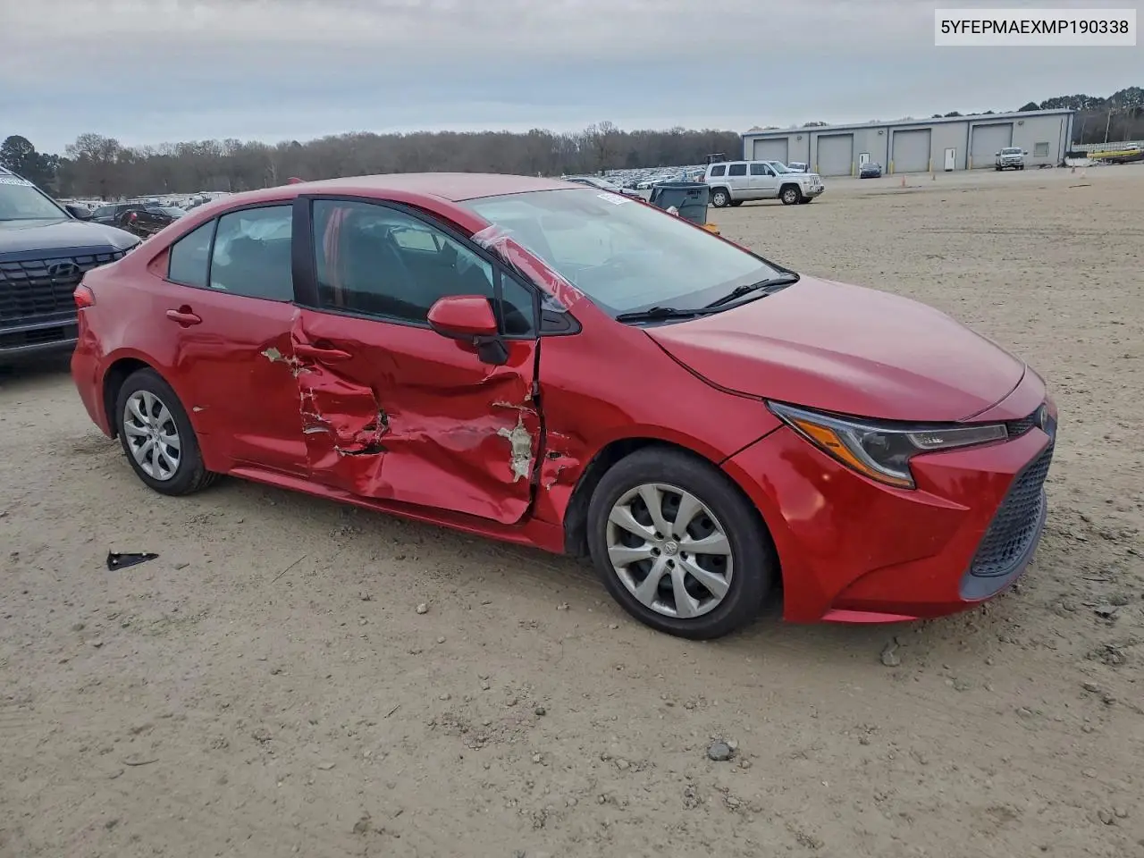 5YFEPMAEXMP190338 2021 Toyota Corolla Le