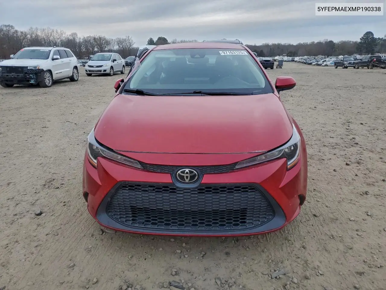 5YFEPMAEXMP190338 2021 Toyota Corolla Le
