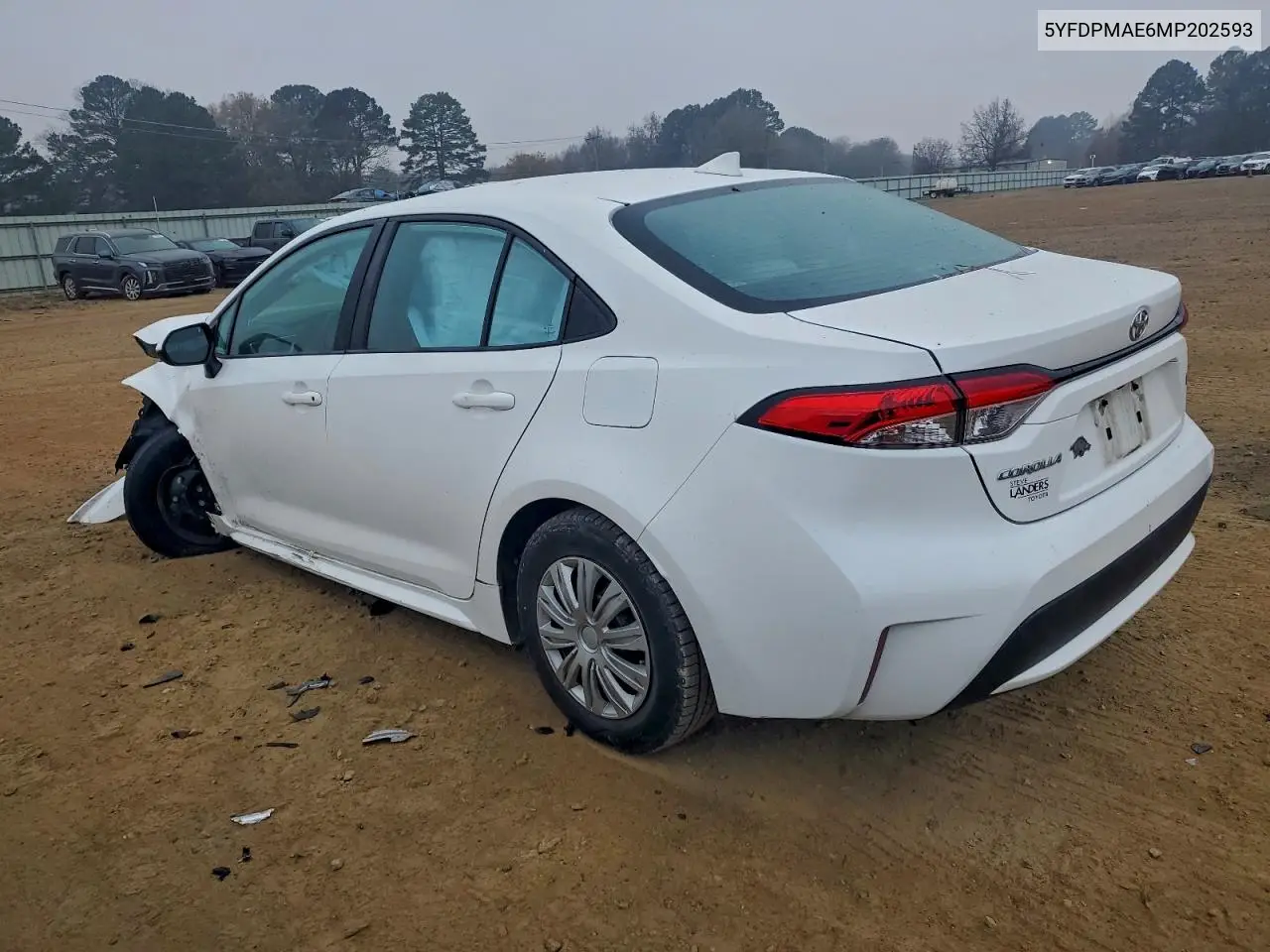 5YFDPMAE6MP202593 2021 Toyota Corolla L