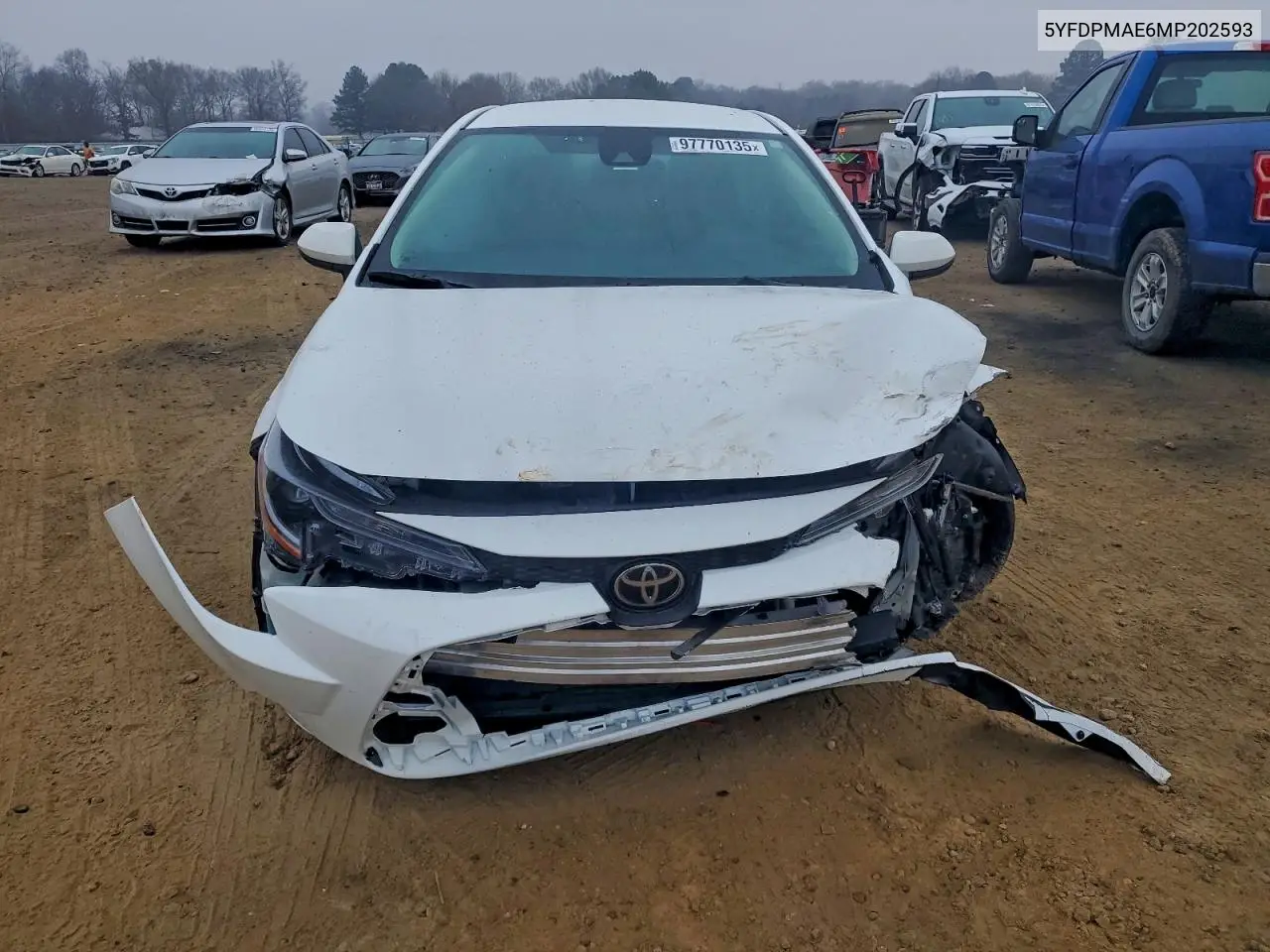 5YFDPMAE6MP202593 2021 Toyota Corolla L