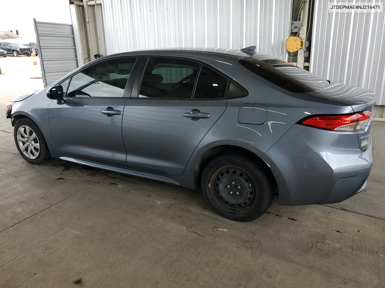 JTDEPMAE4NJ216471 2022 Toyota Corolla Le