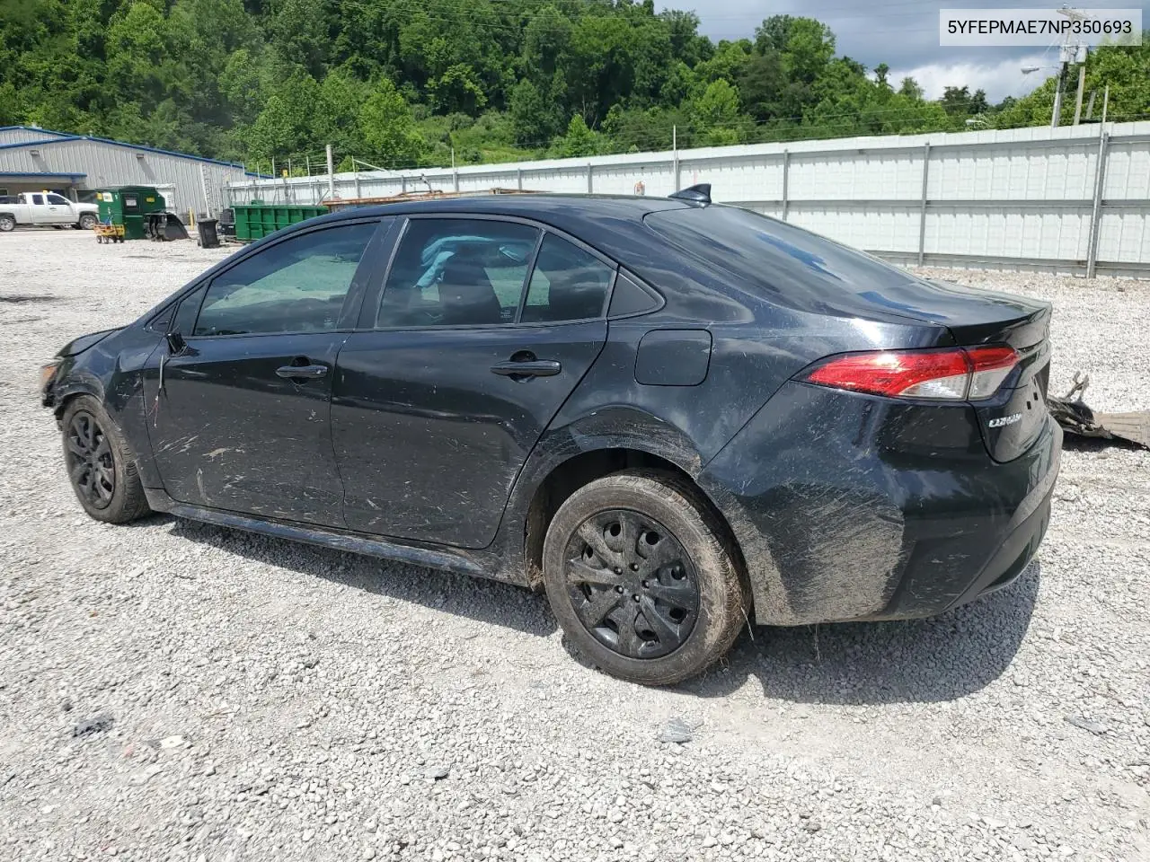 5YFEPMAE7NP350693 2022 Toyota Corolla Le