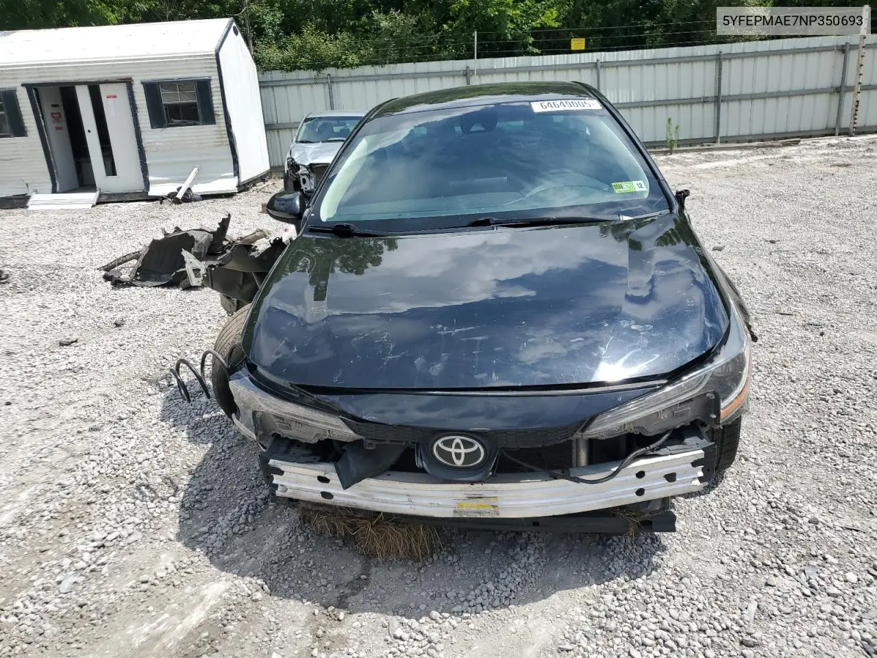 5YFEPMAE7NP350693 2022 Toyota Corolla Le