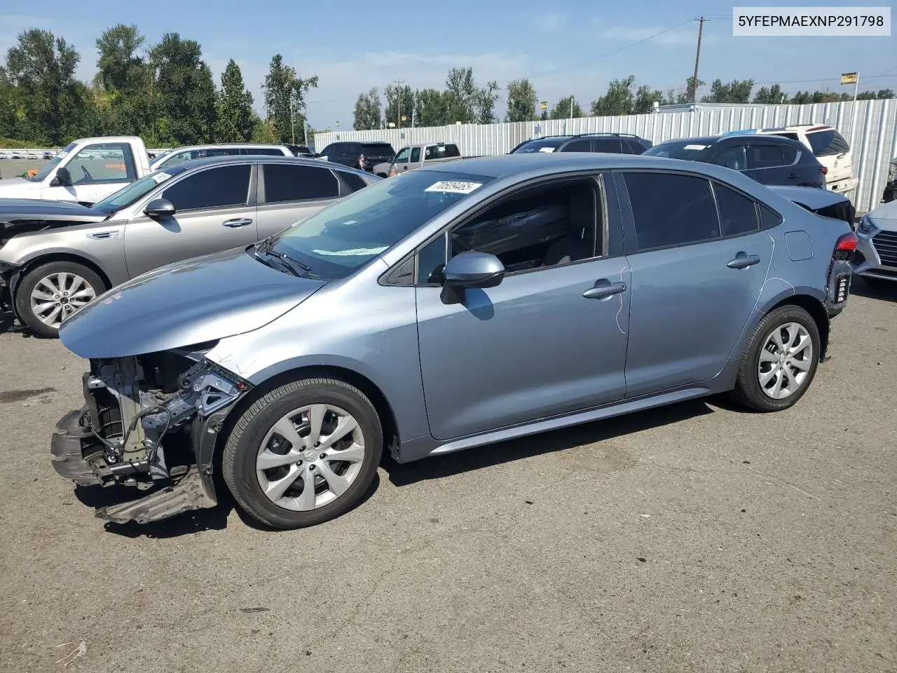 5YFEPMAEXNP291798 2022 Toyota Corolla Le