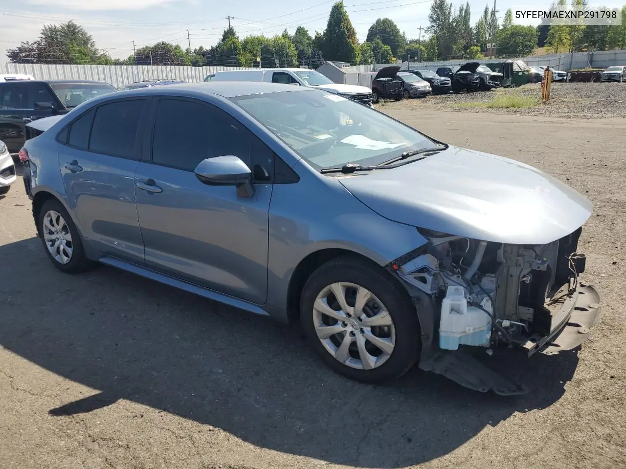 5YFEPMAEXNP291798 2022 Toyota Corolla Le