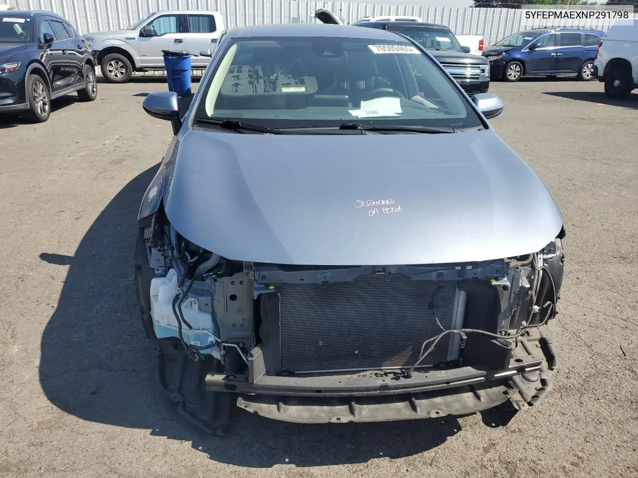 5YFEPMAEXNP291798 2022 Toyota Corolla Le