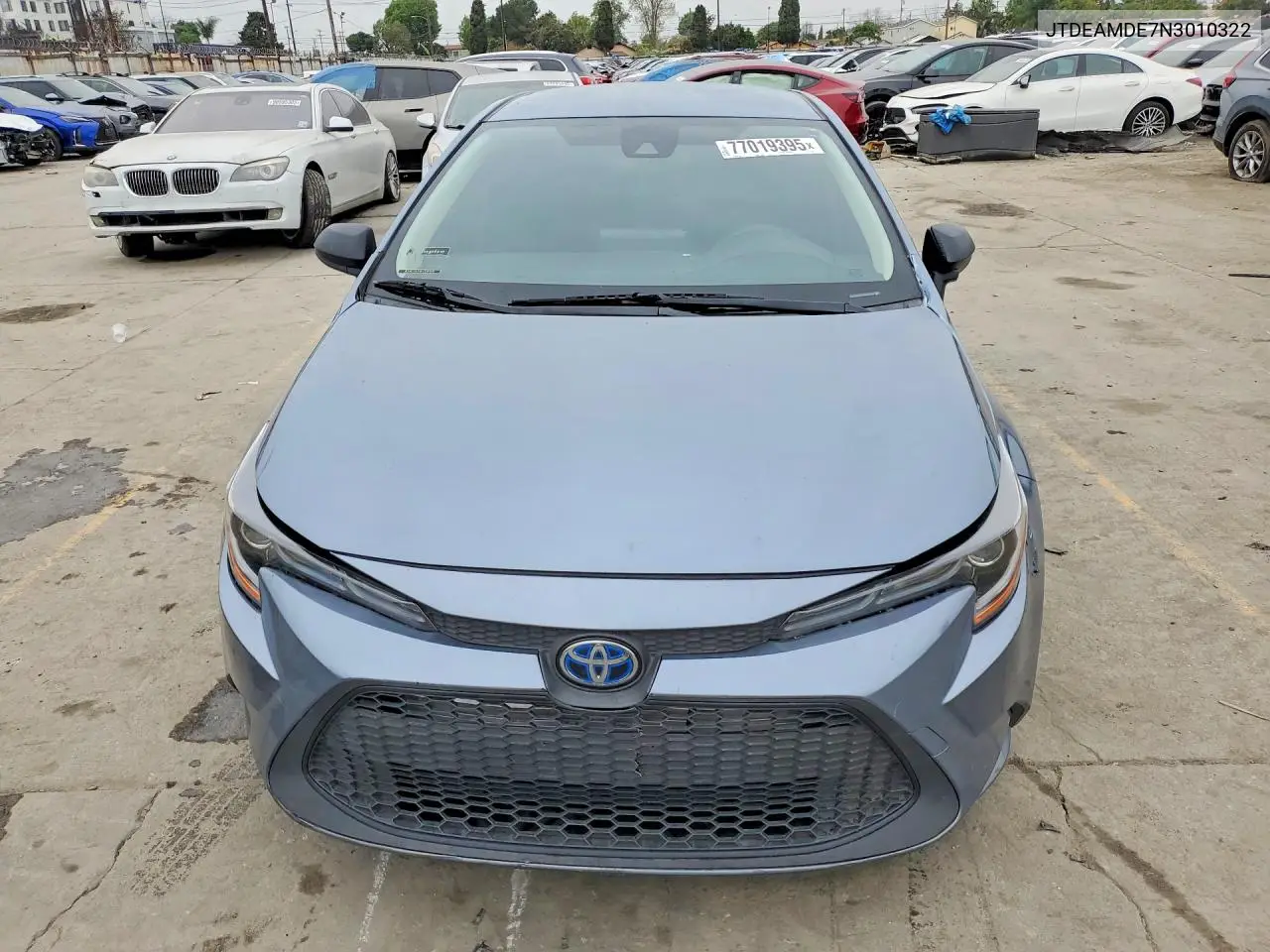 JTDEAMDE7N3010322 2022 Toyota Corolla Le