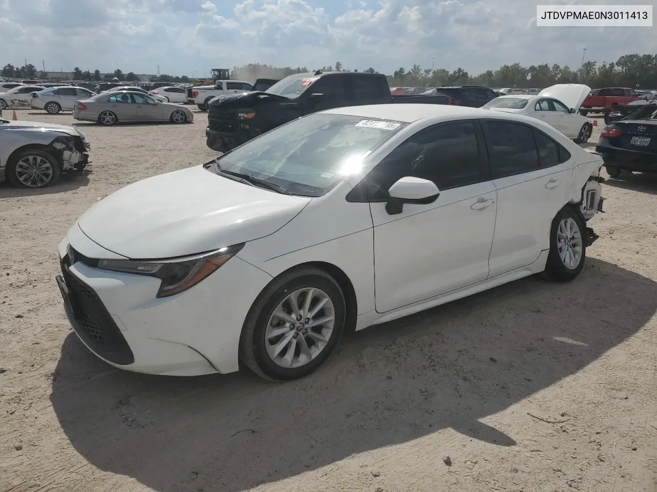JTDVPMAE0N3011413 2022 Toyota Corolla Le
