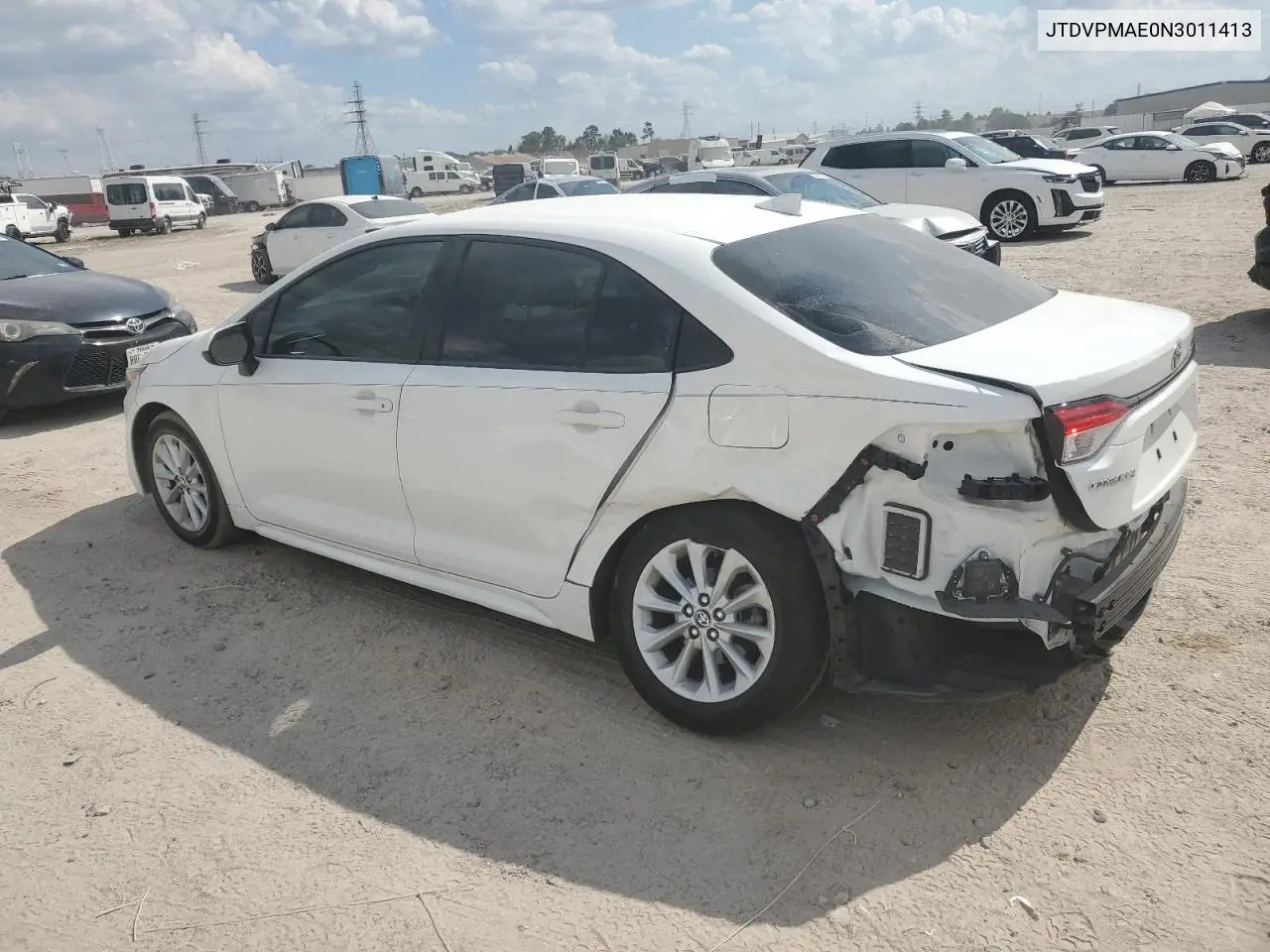 JTDVPMAE0N3011413 2022 Toyota Corolla Le