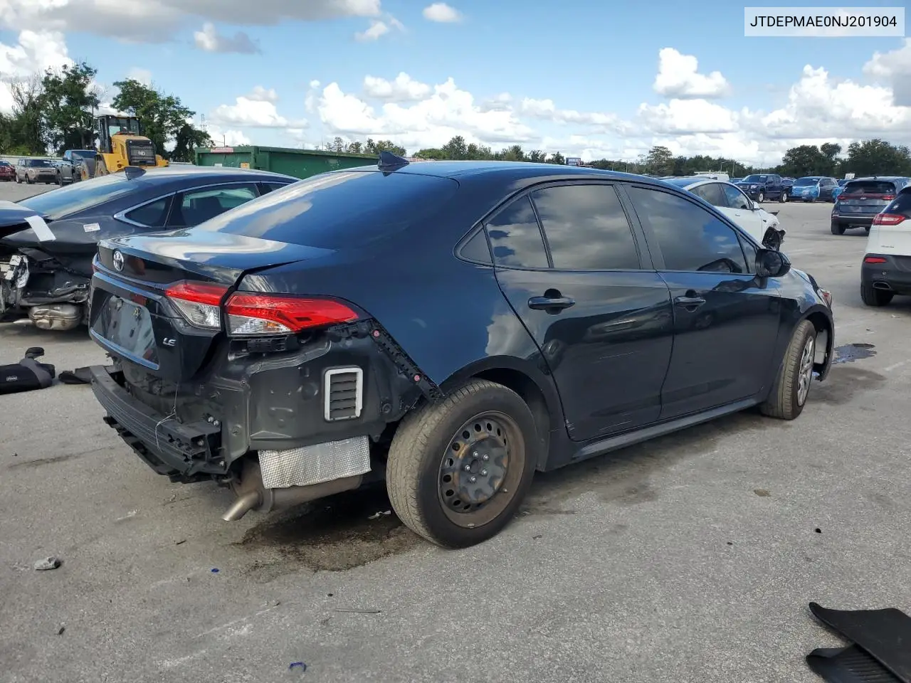 JTDEPMAE0NJ201904 2022 Toyota Corolla Le