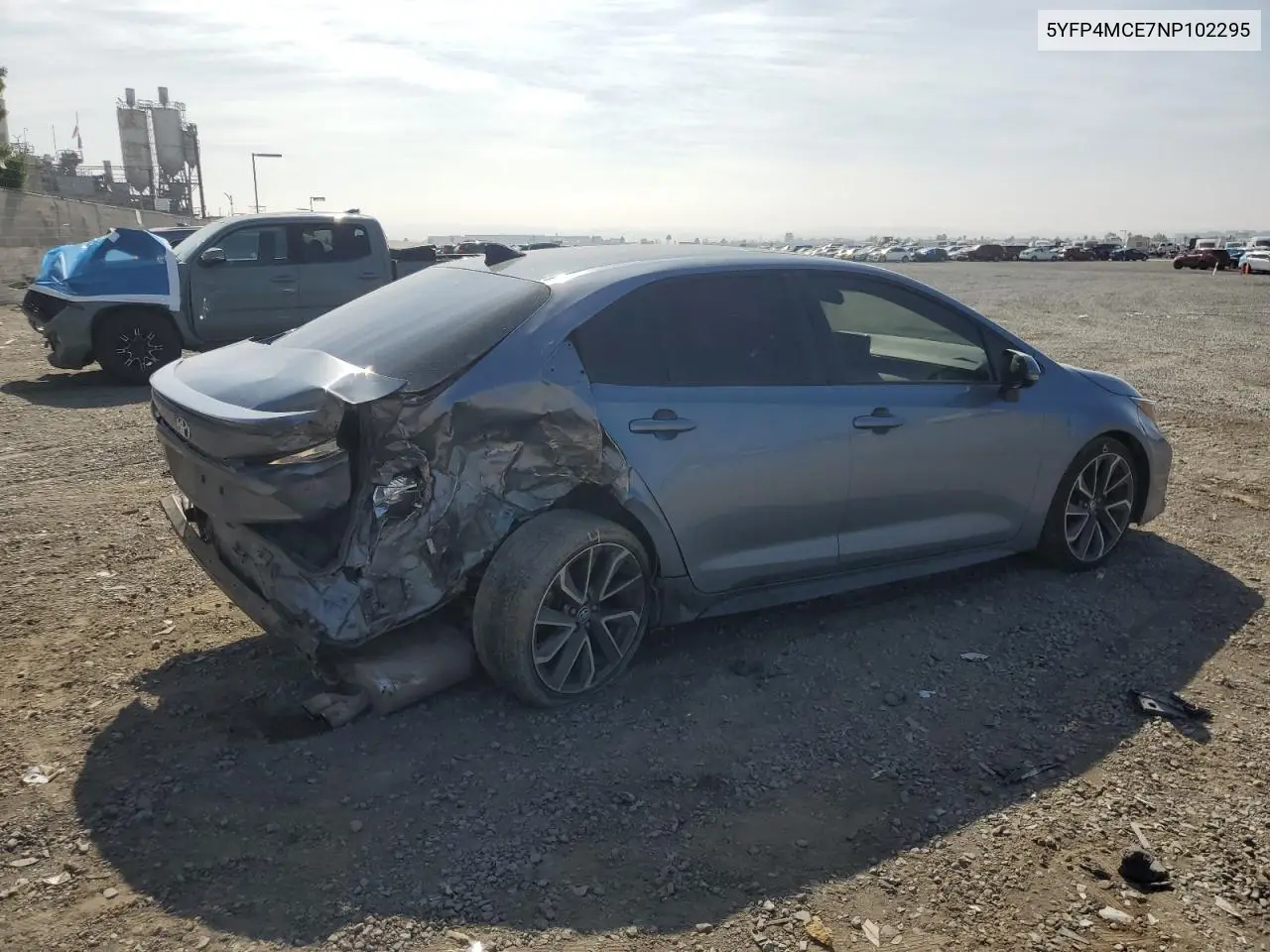 5YFP4MCE7NP102295 2022 Toyota Corolla Se