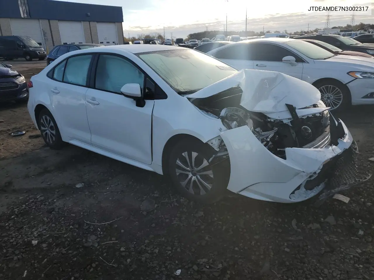 JTDEAMDE7N3002317 2022 Toyota Corolla Le