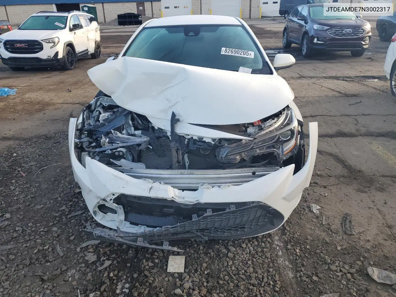 JTDEAMDE7N3002317 2022 Toyota Corolla Le