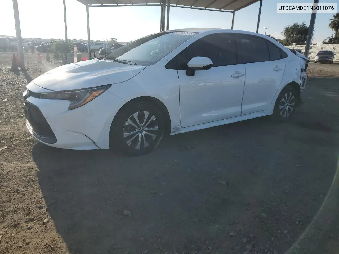 JTDEAMDE1N3011076 2022 Toyota Corolla Le