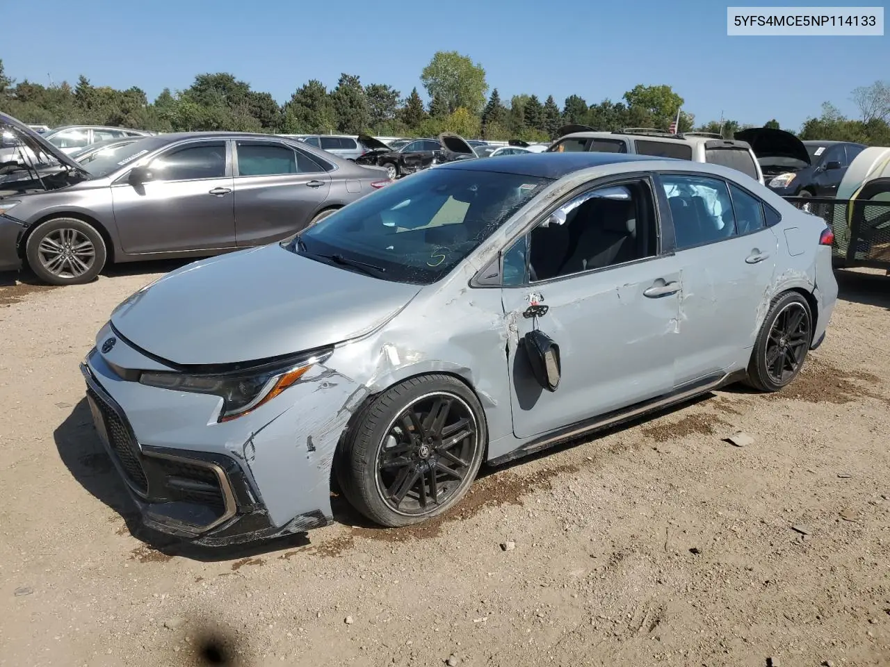 5YFS4MCE5NP114133 2022 Toyota Corolla Se
