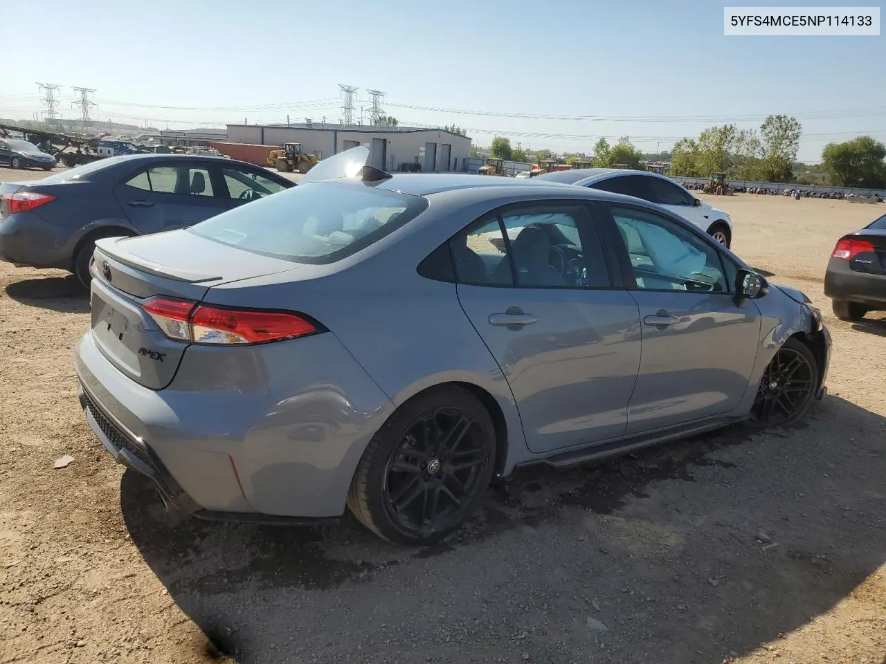 5YFS4MCE5NP114133 2022 Toyota Corolla Se