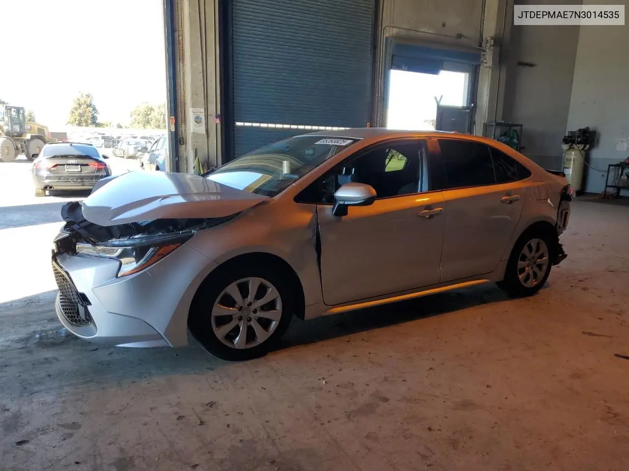 JTDEPMAE7N3014535 2022 Toyota Corolla Le