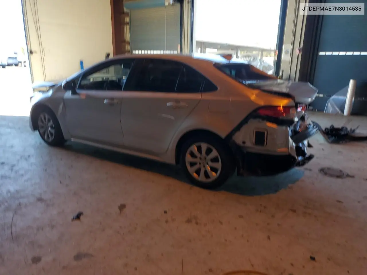 JTDEPMAE7N3014535 2022 Toyota Corolla Le