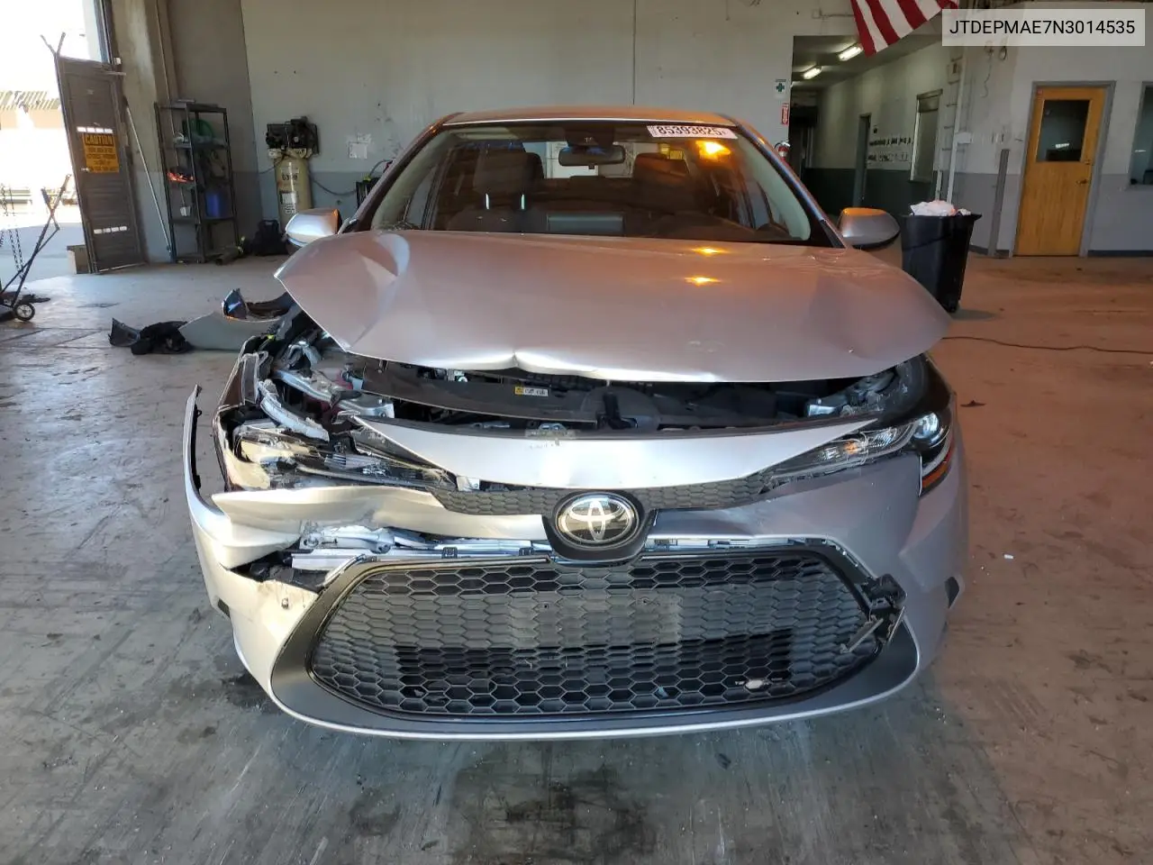 JTDEPMAE7N3014535 2022 Toyota Corolla Le