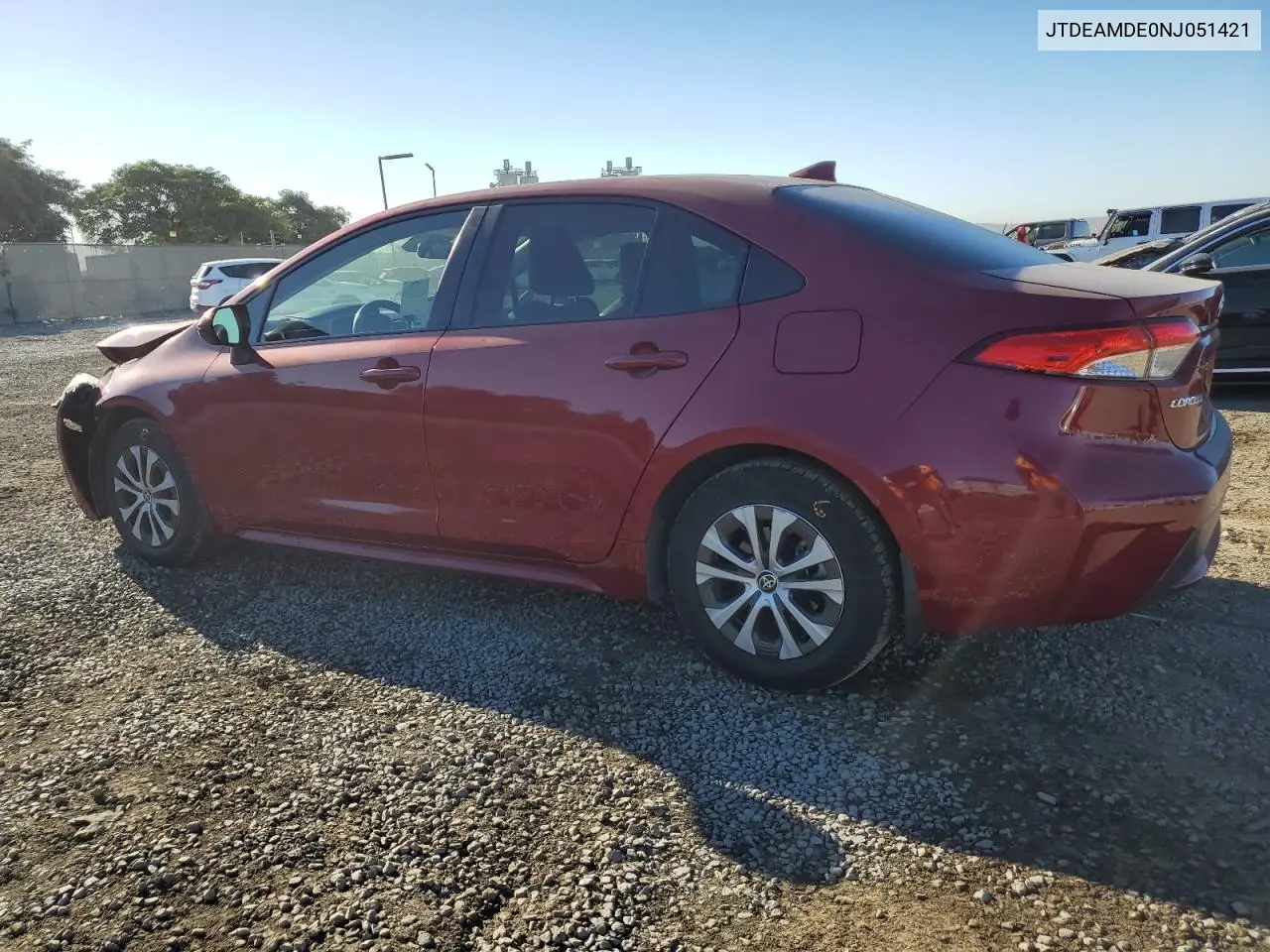 JTDEAMDE0NJ051421 2022 Toyota Corolla Le