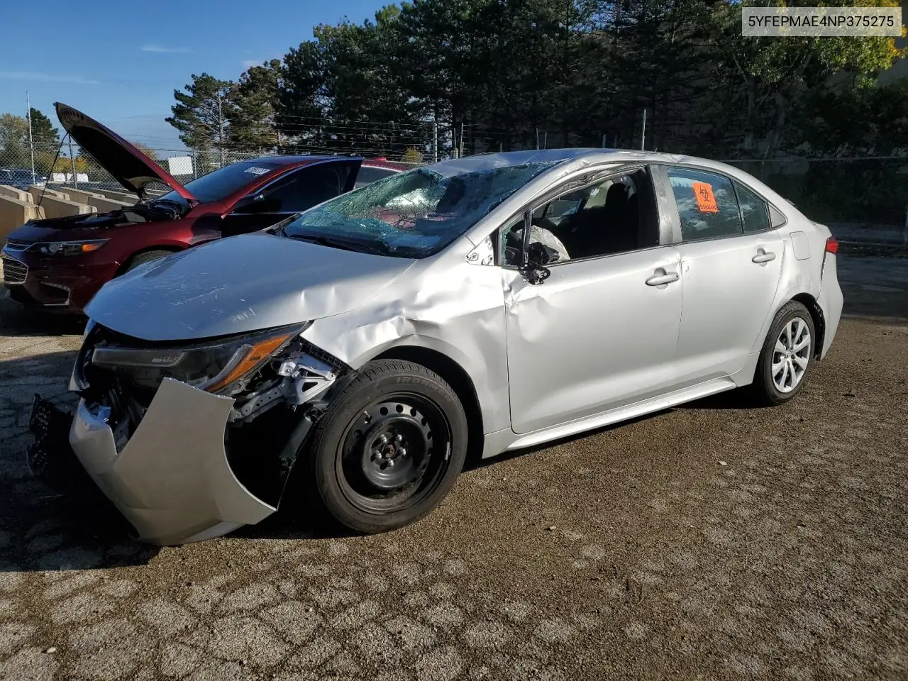 5YFEPMAE4NP375275 2022 Toyota Corolla Le