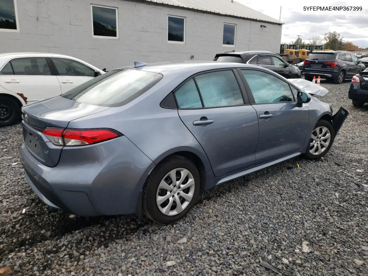 5YFEPMAE4NP367399 2022 Toyota Corolla Le
