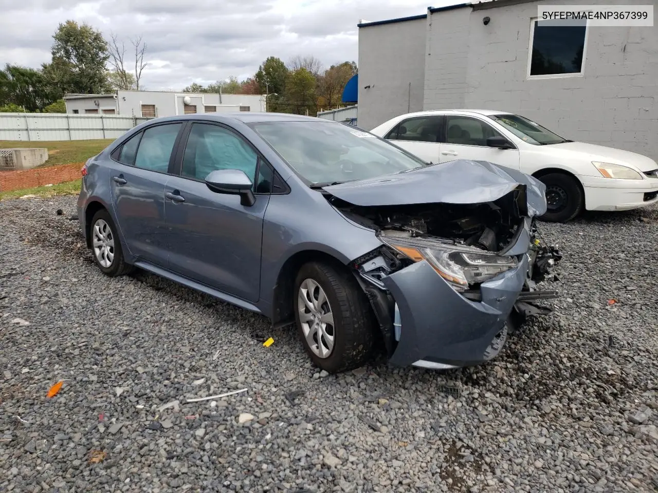 5YFEPMAE4NP367399 2022 Toyota Corolla Le