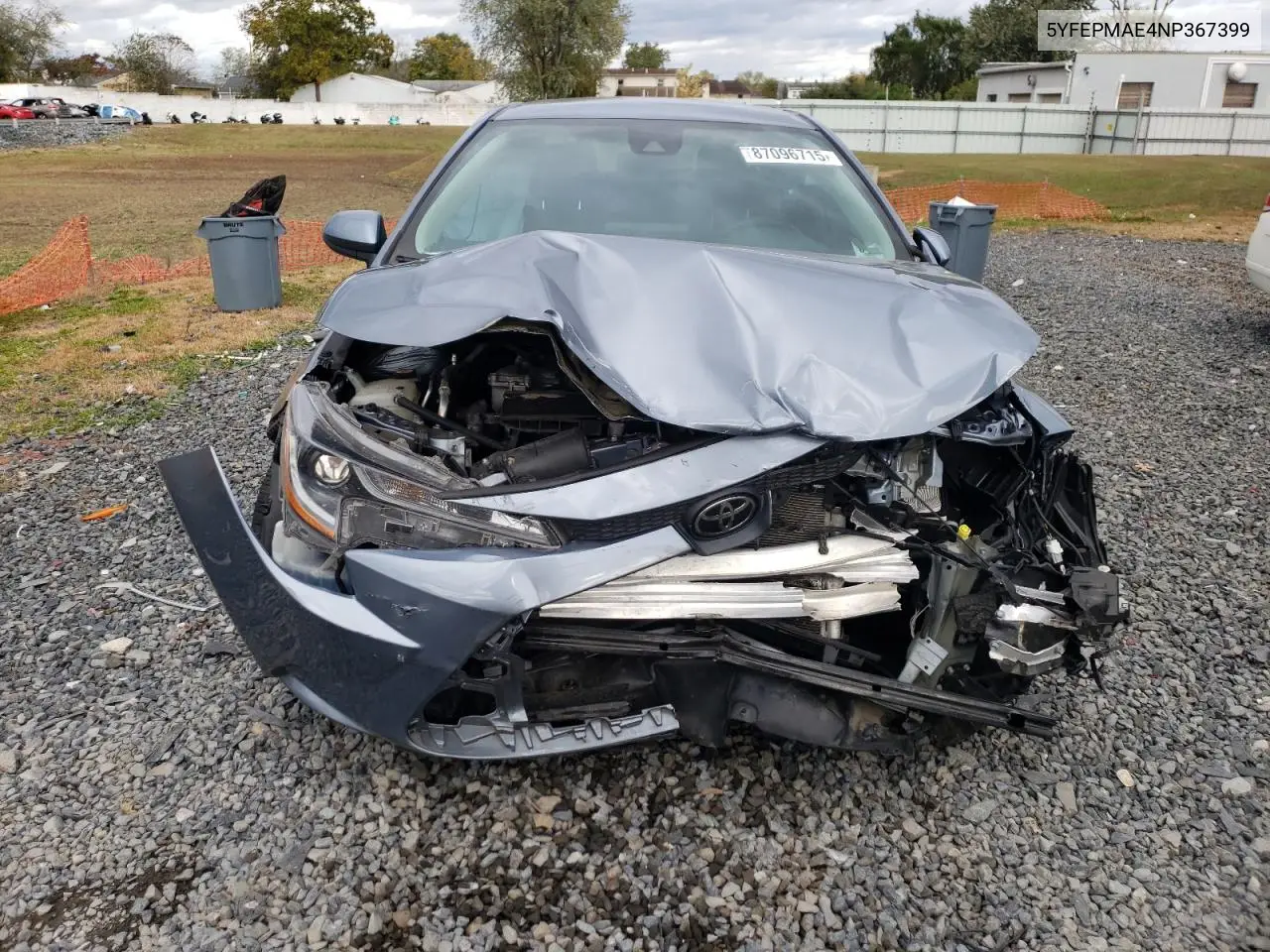 5YFEPMAE4NP367399 2022 Toyota Corolla Le