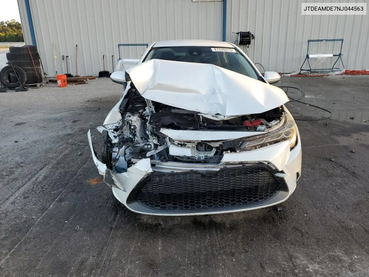 JTDEAMDE7NJ044563 2022 Toyota Corolla Le