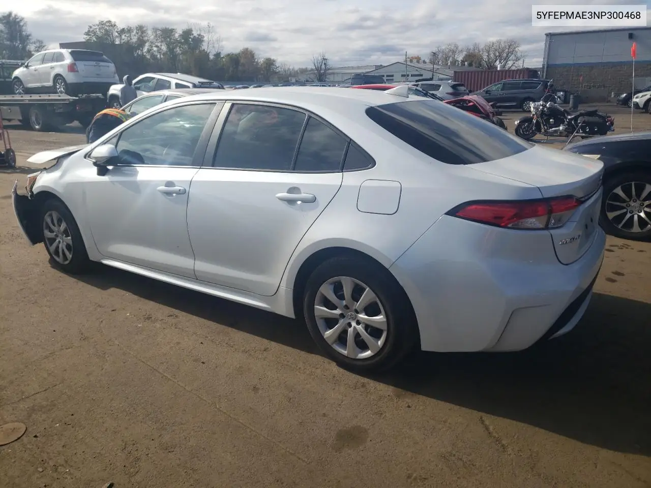 5YFEPMAE3NP300468 2022 Toyota Corolla Le