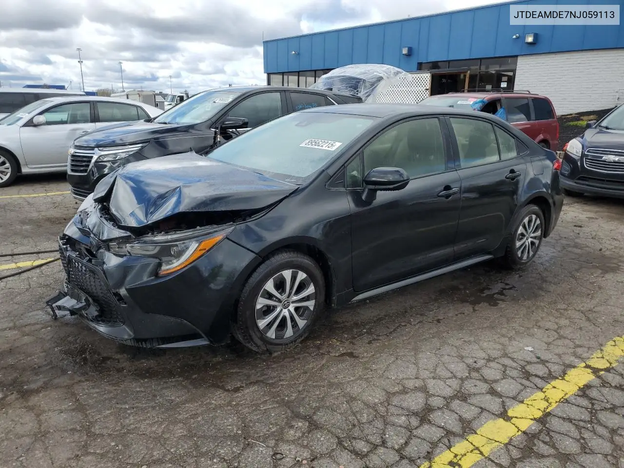 JTDEAMDE7NJ059113 2022 Toyota Corolla Le