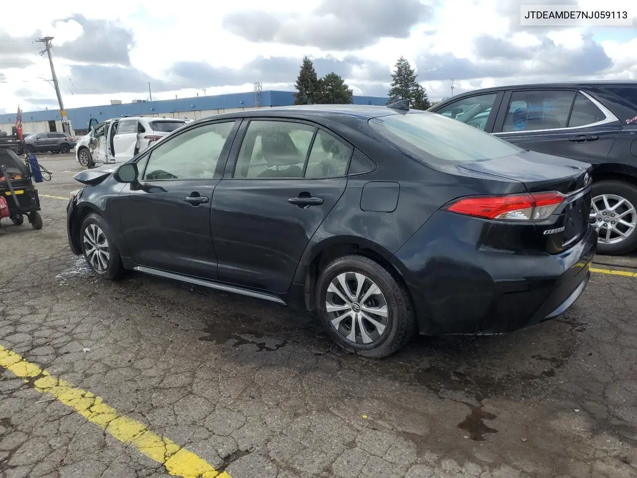 JTDEAMDE7NJ059113 2022 Toyota Corolla Le