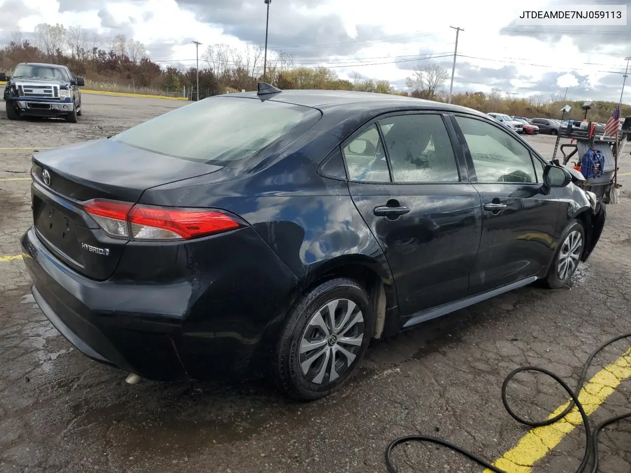 JTDEAMDE7NJ059113 2022 Toyota Corolla Le