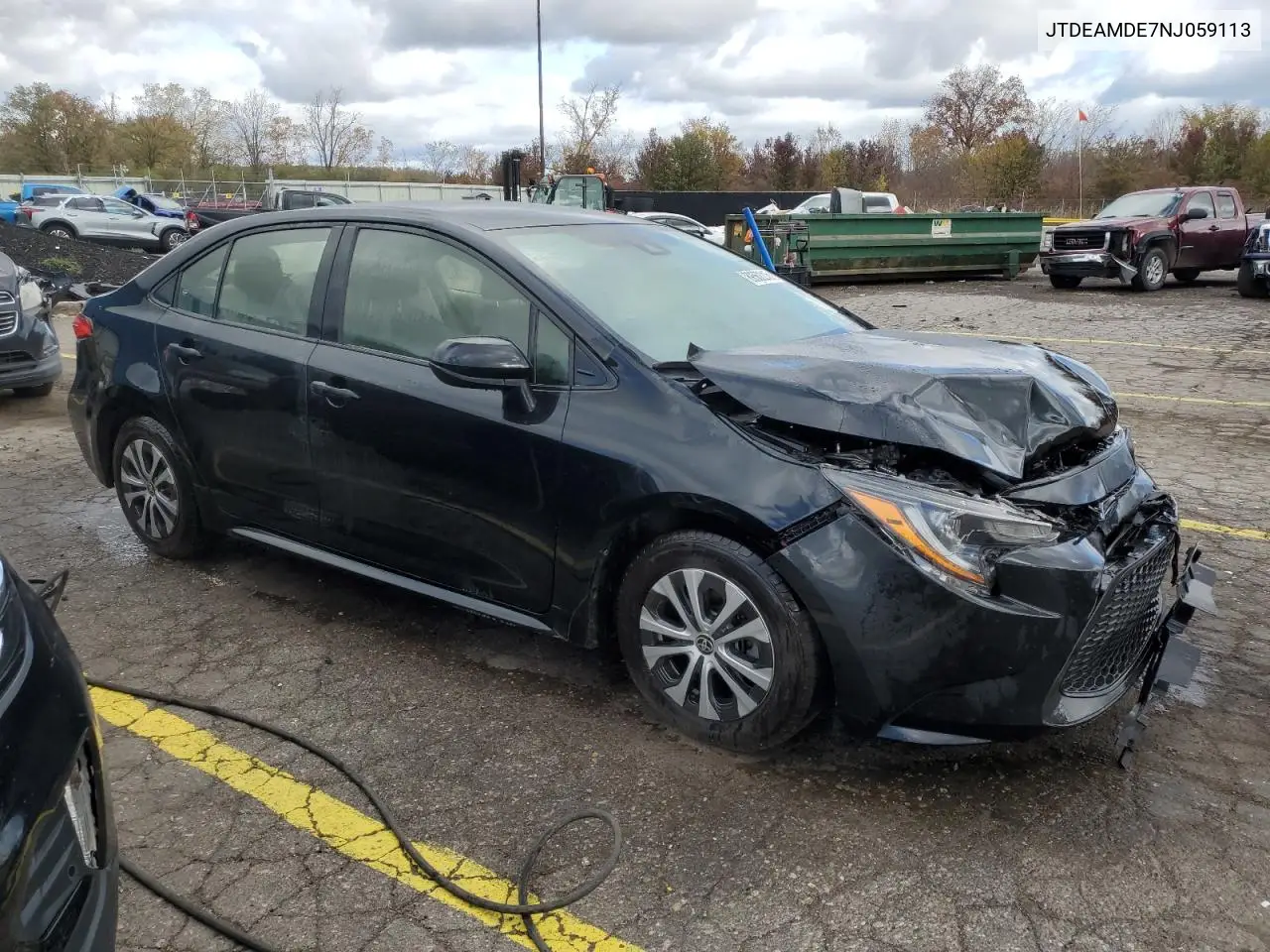 JTDEAMDE7NJ059113 2022 Toyota Corolla Le