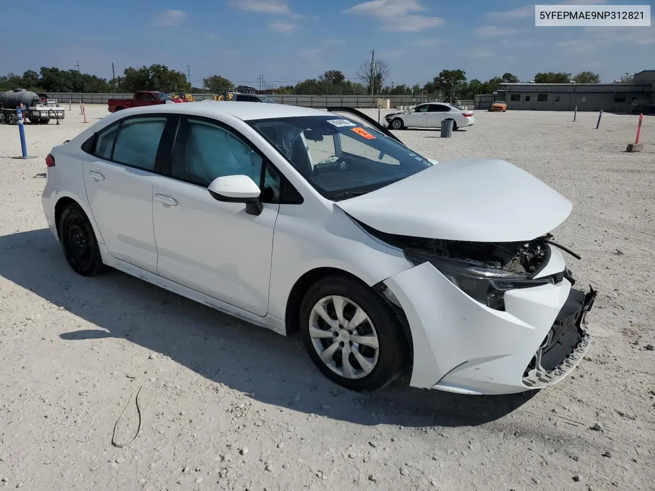 5YFEPMAE9NP312821 2022 Toyota Corolla Le