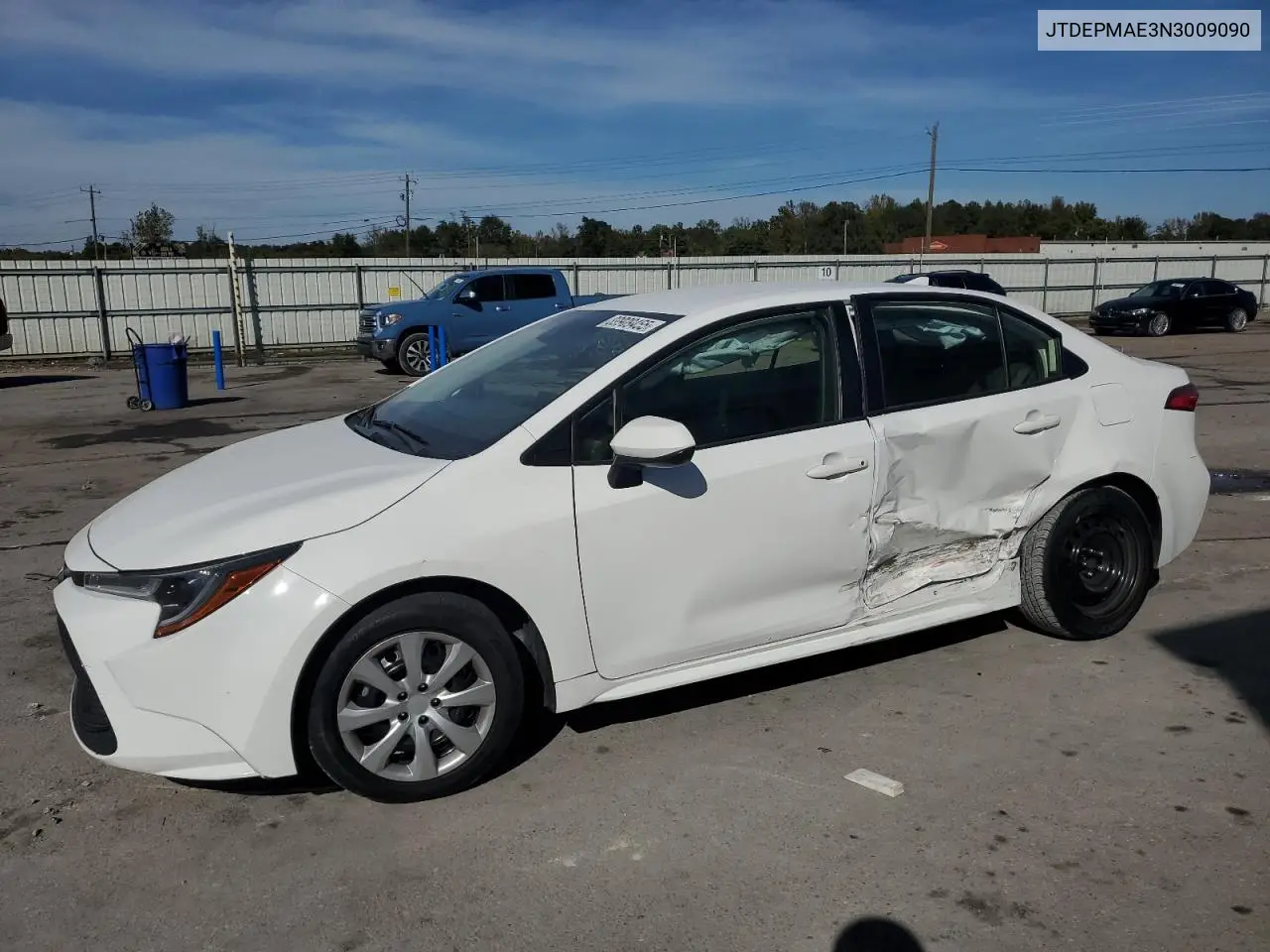 JTDEPMAE3N3009090 2022 Toyota Corolla Le