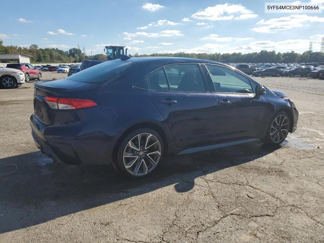 5YFS4MCE3NP100666 2022 Toyota Corolla Se