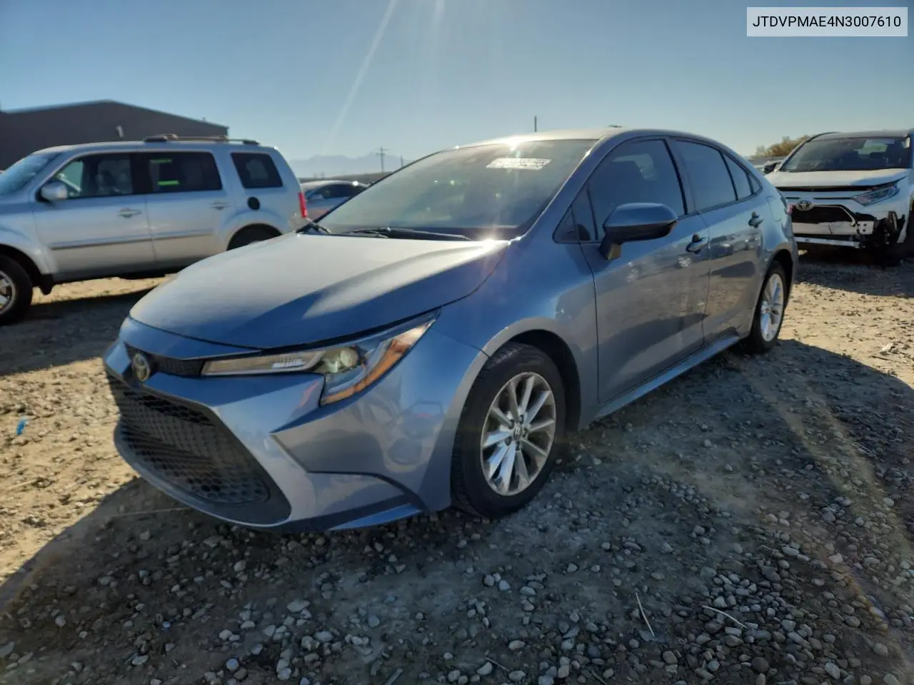 JTDVPMAE4N3007610 2022 Toyota Corolla Le