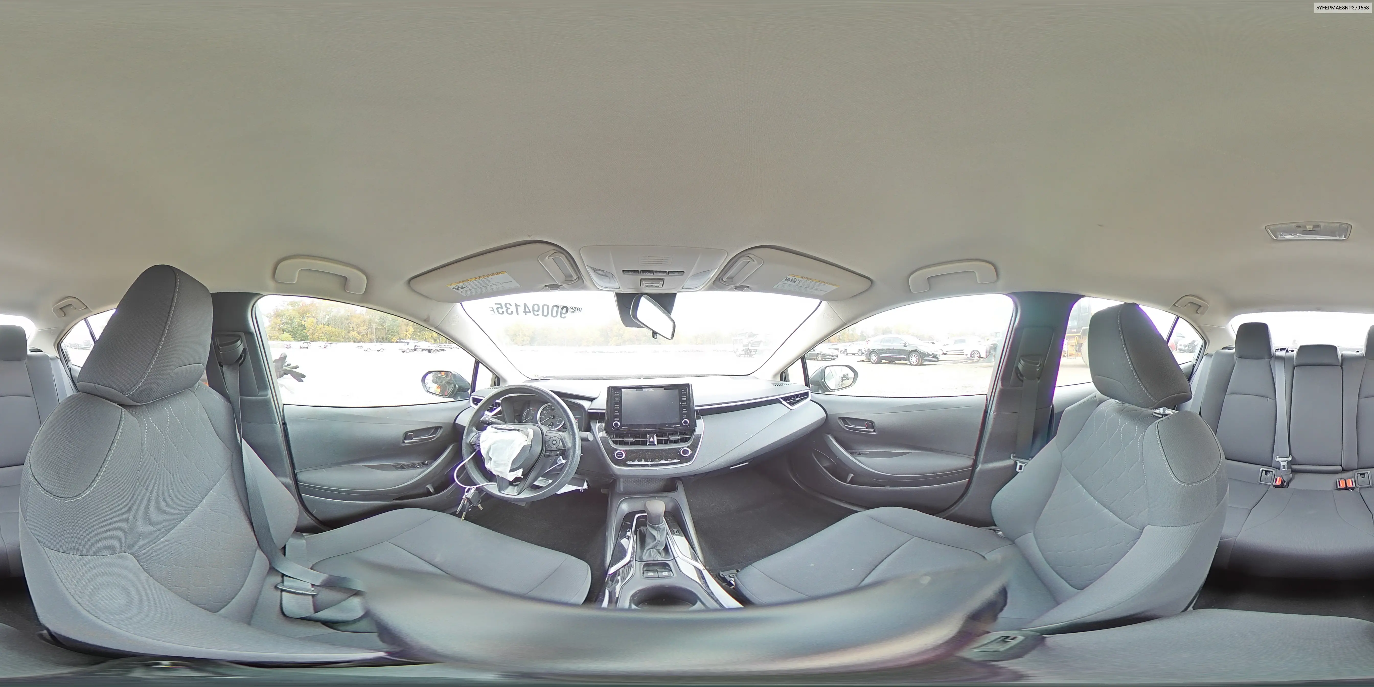 5YFEPMAE8NP379653 2022 Toyota Corolla Le
