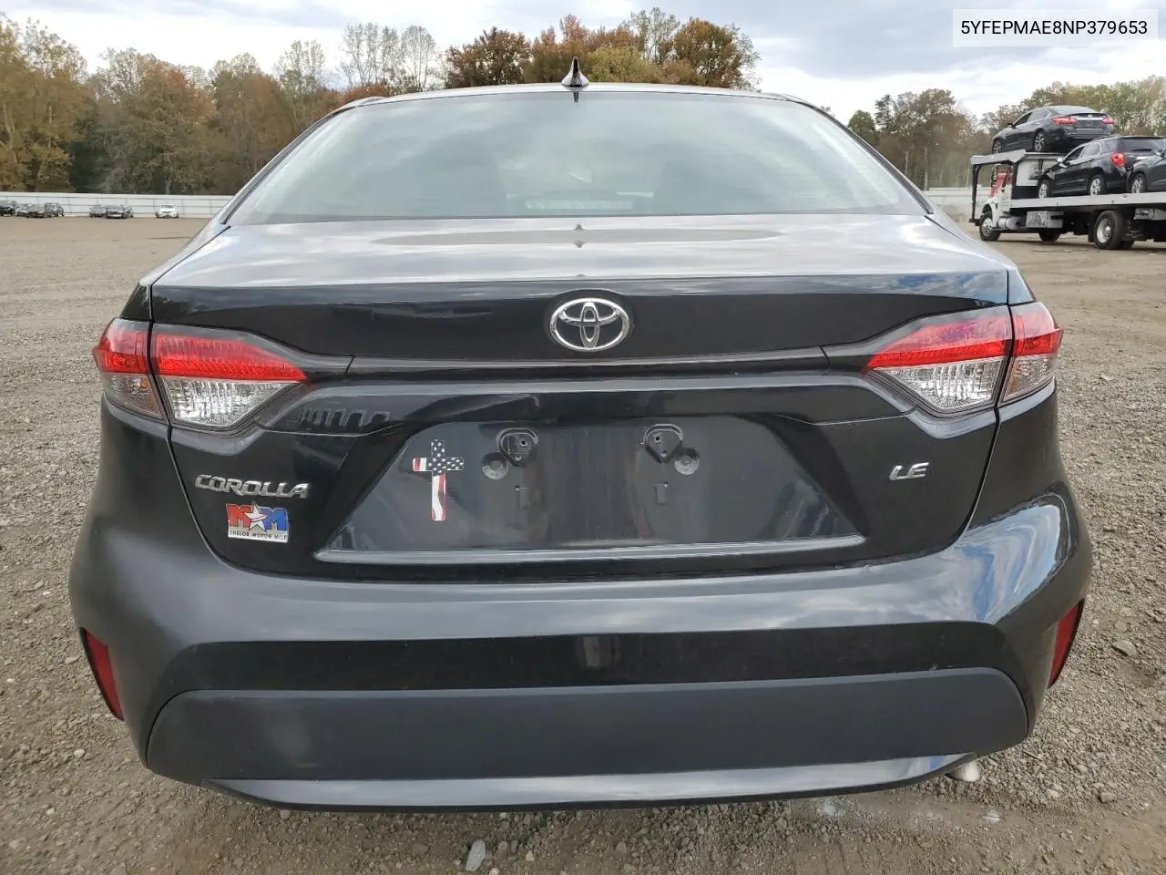 5YFEPMAE8NP379653 2022 Toyota Corolla Le
