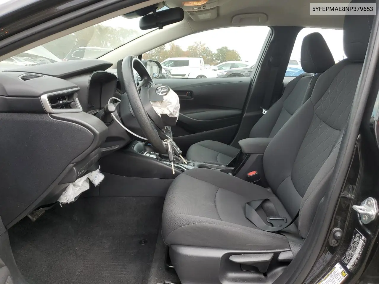 5YFEPMAE8NP379653 2022 Toyota Corolla Le