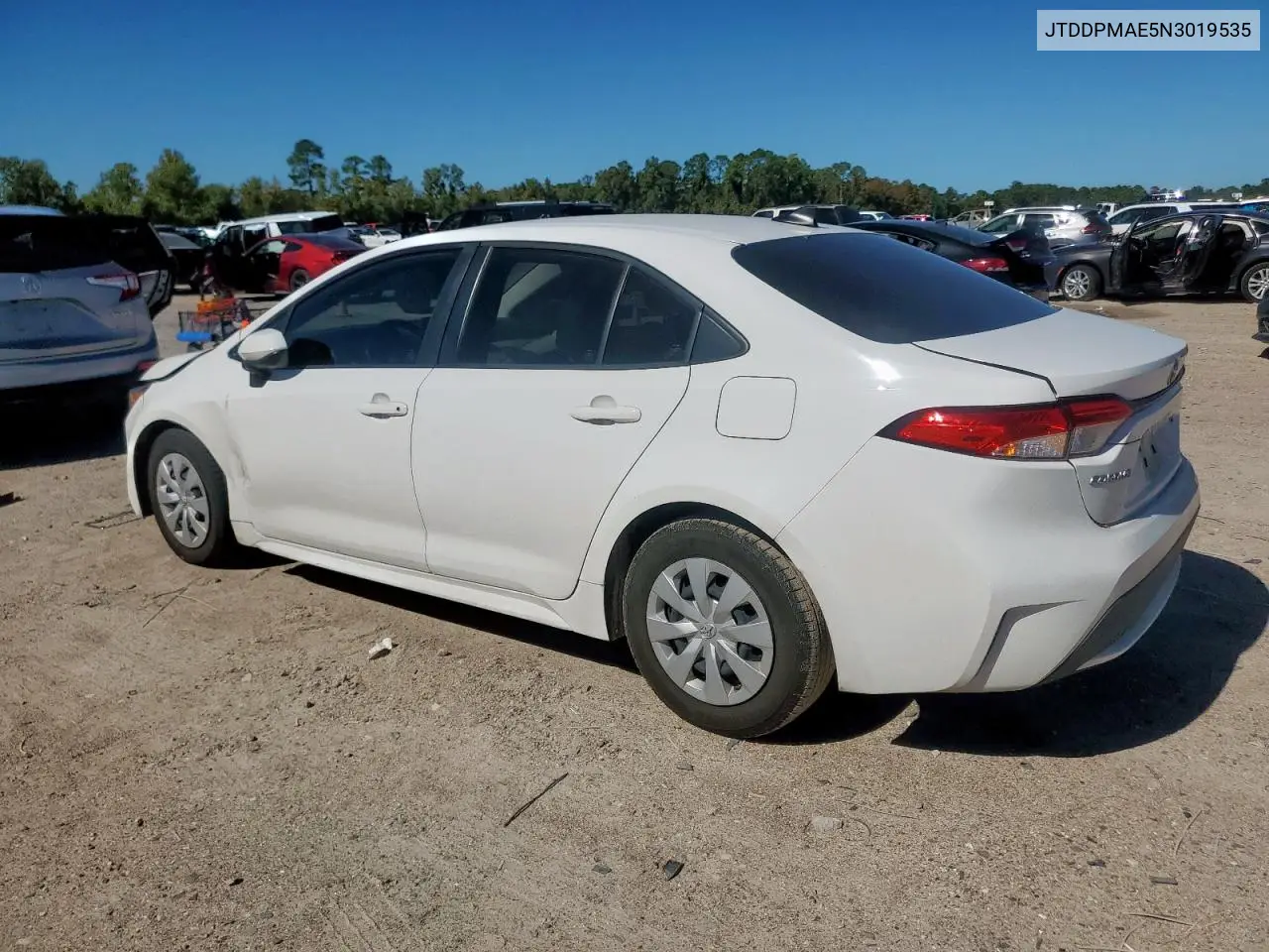 JTDDPMAE5N3019535 2022 Toyota Corolla L