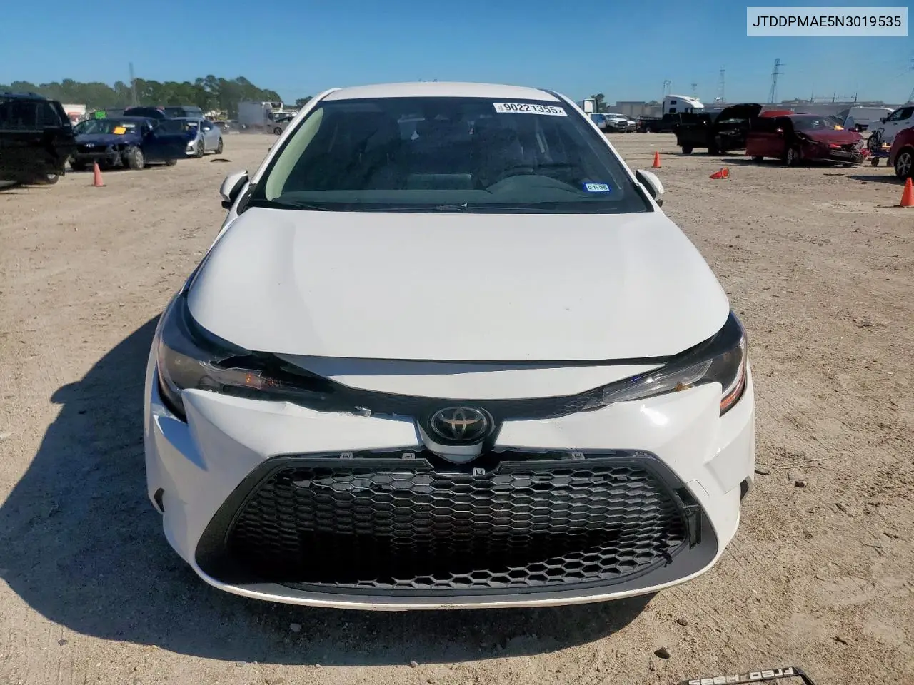 JTDDPMAE5N3019535 2022 Toyota Corolla L