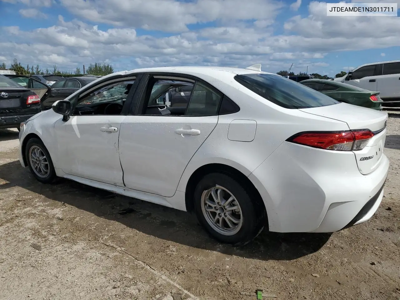 JTDEAMDE1N3011711 2022 Toyota Corolla Le