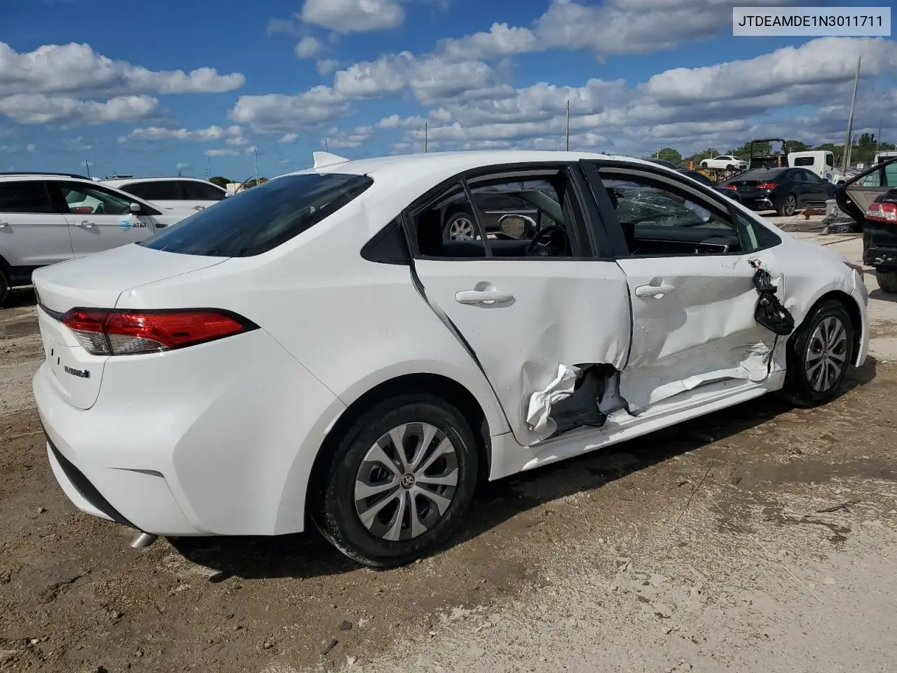 JTDEAMDE1N3011711 2022 Toyota Corolla Le